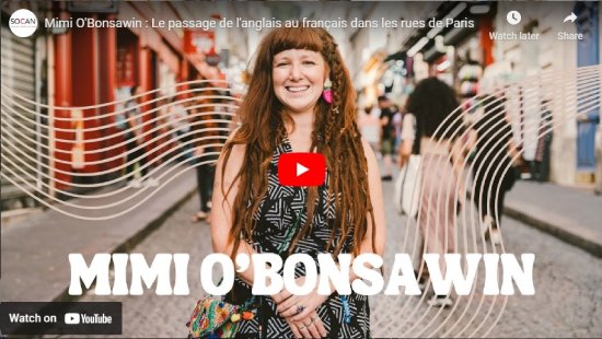 SOCAN, Interview, Mimi O'Bonsawin, MaMA, 2023